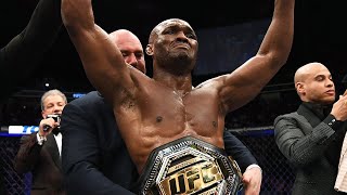 Crowning Moment Kamaru Usman Claims Title With Dominant Decision Victory 👑 [upl. by Josey]