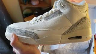 Jordan 3 Craft Ivory 168 Nikecom [upl. by Anemolihp]