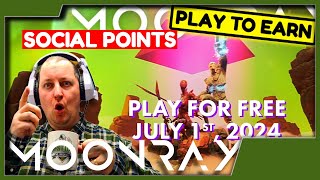 Play for FREE  Register for the Airdrop Starts July 1st  Moonray a multiplayer combat arena game [upl. by Arised405]