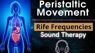 Peristaltic Movement Normalization with Rife Sound Therapy [upl. by Yoshi522]