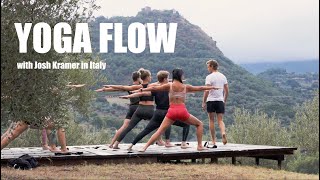 Josh Kramer  Destination Yoga Flow in Tuscany Italy [upl. by Blanchard79]