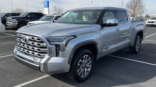 2023 Toyota Tundra 1794 Edition  Celestial Silver Metallic  Walkaround [upl. by Devitt]