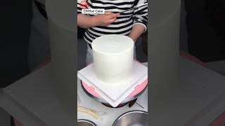 Chiffon cake icing🤗shorts shortvideo shortsfeed trending viralvideo [upl. by Barncard889]