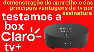 CLARO BOX TV  Conheça o Aparelho Principais Vantagens e Recursos [upl. by Aivul]