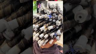 Modern permsperm tampaperm tampahairstylist hair curlyhair curls permhair hairstyle retro [upl. by Chester390]