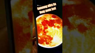 Samsung ultra ka BAAP moon night zoom test 😈😈😈 shorts viralvideovlogviral [upl. by Nyllek]