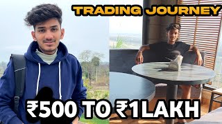 My trading journey  how i improve my trading Psychology  HINDI [upl. by Jacintha]