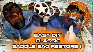 EASY  Saddle Bag Restore [upl. by Sekoorb82]