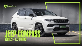 JEEP COMPASS SÉRIE S  a melhor versão sem tração 4x4 e de visual MAIS ESPORTIVO [upl. by Alleram]