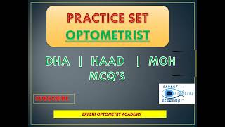 PYQs on Optometry  Practice Set for DHAABROAD Entrance  Prometric Exam  MOH  HAAD  MCQs [upl. by Copeland]