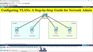 VLAN configuration step by step  How to configure VLAN  VLAN  VLAN configure in packet tracer [upl. by Johnsson]