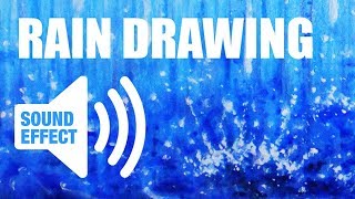 Rain Sound and Drawing [upl. by Tiler327]