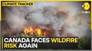 Canada risks another catastrophic wildfire season government says  WION Climate Tracker [upl. by Bailey]