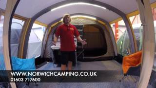 Kampa Hayling 6 Classic Air Tent 2017 [upl. by Akinoj]