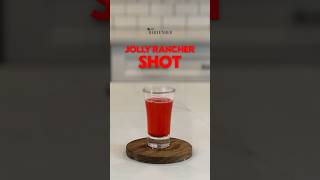 EASY To Make At Home Jolly Rancher Shot  MyBartender Shorts [upl. by Welby]