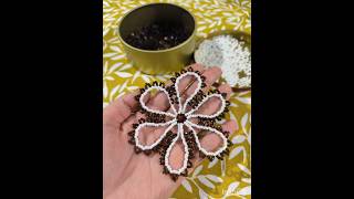 Beaded flower Cvet od perlica 🌺 [upl. by Arracat]