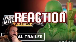 REACTION quot Green Hawk Platoon  Official Announcement Trailer quot [upl. by Sarina]