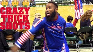 CRAZY Trick Shots  Harlem Globetrotters [upl. by Stormie66]