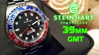 Steinhart 39mm GMT Full Review [upl. by Irpak]