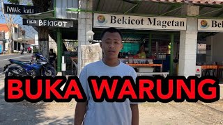 BUKA WARUNG BEKICOT MAGETAN [upl. by Teece]