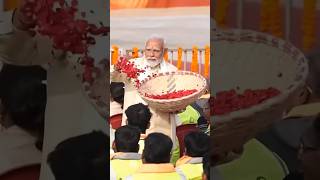 PM Shri Narendra Modi Ji Ram Mandir Ayodhya Aarti Darshan Latest Vlogs Video l shorts l [upl. by Rothstein]