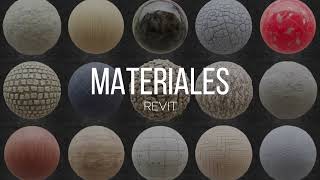 Como crear materiales  Revit [upl. by Uahsoj]