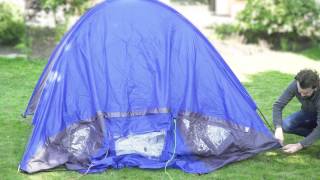 4Person Dome Tent with Awning [upl. by Frodin951]