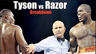 Iron Mike Tyson vs Razor Ruddock Explained  Smash Punch vs Peekaboo Breakdown [upl. by Whiffen]