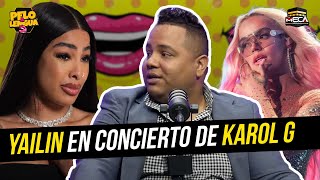 INVITA A YAILIN A CONCIERTO DE KAROL G EN RD PELO Y LENGUA [upl. by Collimore]