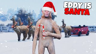 Eddy Becomes SCUFFED Santa in GTA 5 RP [upl. by Ecikram]