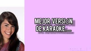 Karaoke Escapare Casi ángeles Mariana espositoletra Mejor versión [upl. by Notneiuq153]