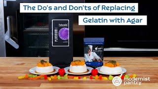 Agar vs Gelatin The Do’s and Don’ts of Replacing Gelatin with Agar WTF  Ep 310 [upl. by Skye]