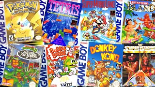 Top 200 best Gameboy games in chronological order 1989  1999 [upl. by Younglove179]