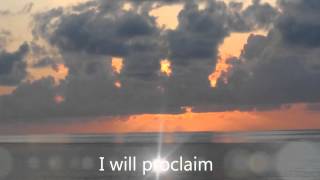 All heaven declares with lyrics  Martin Ball [upl. by Yenahpets]