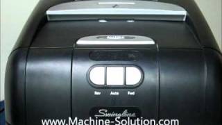 MachineSolutioncom Swingline Stack and Shred Shredder [upl. by Bahner685]