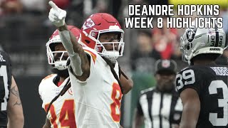 DeAndre Hopkins EVERY TARGET in Chiefs Debut🔥  Chiefs vs Raiders [upl. by Skantze924]