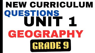 geography grade 9 new curriculum [upl. by Yrojram121]