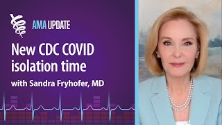 CDC changes COVID isolation guidelines and COVID vaccine dose schedule with Sandra Fryhofer MD [upl. by Dorree]