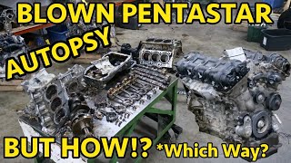 PENTASTAR CARNAGE Popped Dodge Charger 36 V6 Teardown Maserati Comparison BONUS [upl. by Ramak]