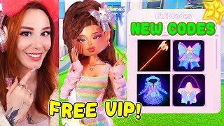 🔴 NEW CODES FREE VIP AND MORE Roblox DTI Dress To Impress On Roblox [upl. by Eiclek]