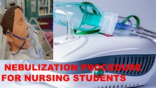 Nebulization  Nebulization Procedure Nebulization Machine Parts [upl. by Jensen]