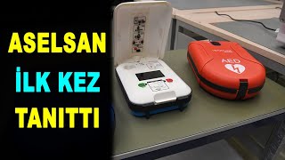 ASELSAN ilk kez vitrine çıkardı Elektroşok cihazı  defibrilator  ASELS  Savunma Sanayi  medikal [upl. by Briggs615]