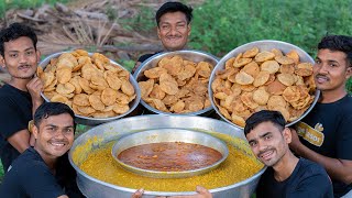 DAL PURI  Bhavnagars Famous Dal Puri Recipe  Village Rasoi [upl. by Reste]