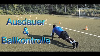 Ausdauertraining Fußball  Fußballtraining mit Ball für Ausdauer und Ballkontrolle [upl. by Aneeras]