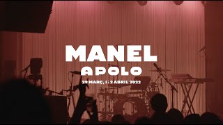 Manel en directe a la sala APOLO oficial [upl. by Marje]