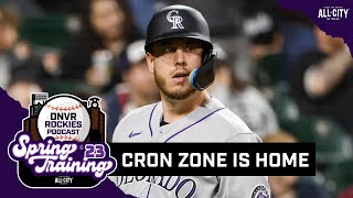 Colorado Rockies Spring Training Welcome back to the Cron Zone [upl. by Jp]