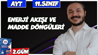 🌍 ENERJİ AKIŞI VE MADDE DÖNGÜLERİ SORU ÇÖZÜMÜ 🔴27 Günde AYT Coğrafya 2 🟡11sınıf coğrafya  2 [upl. by Dolores737]