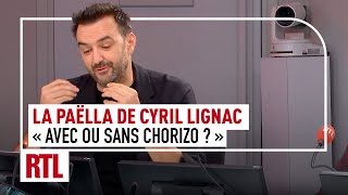 La recette de Paëlla de Cyril Lignac  quotAvec ou sans chorizo quot [upl. by Nosyarg]