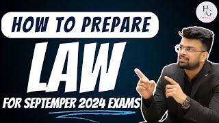 Mastering CA Inter Law Revision Strategies for Sep 2024 Exam [upl. by Nomis]