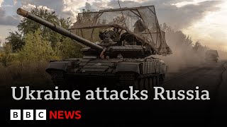 Frontline report  Russia scrambles to contain Ukrainian attack in Kursk region  BBC News [upl. by Belak]